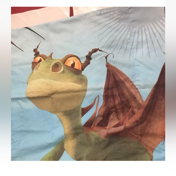 How To Train Your Dragon 1 PILLOW CASE Queen Size 30x20” Bed Throw Cushion Cover - Picture 10 of 10